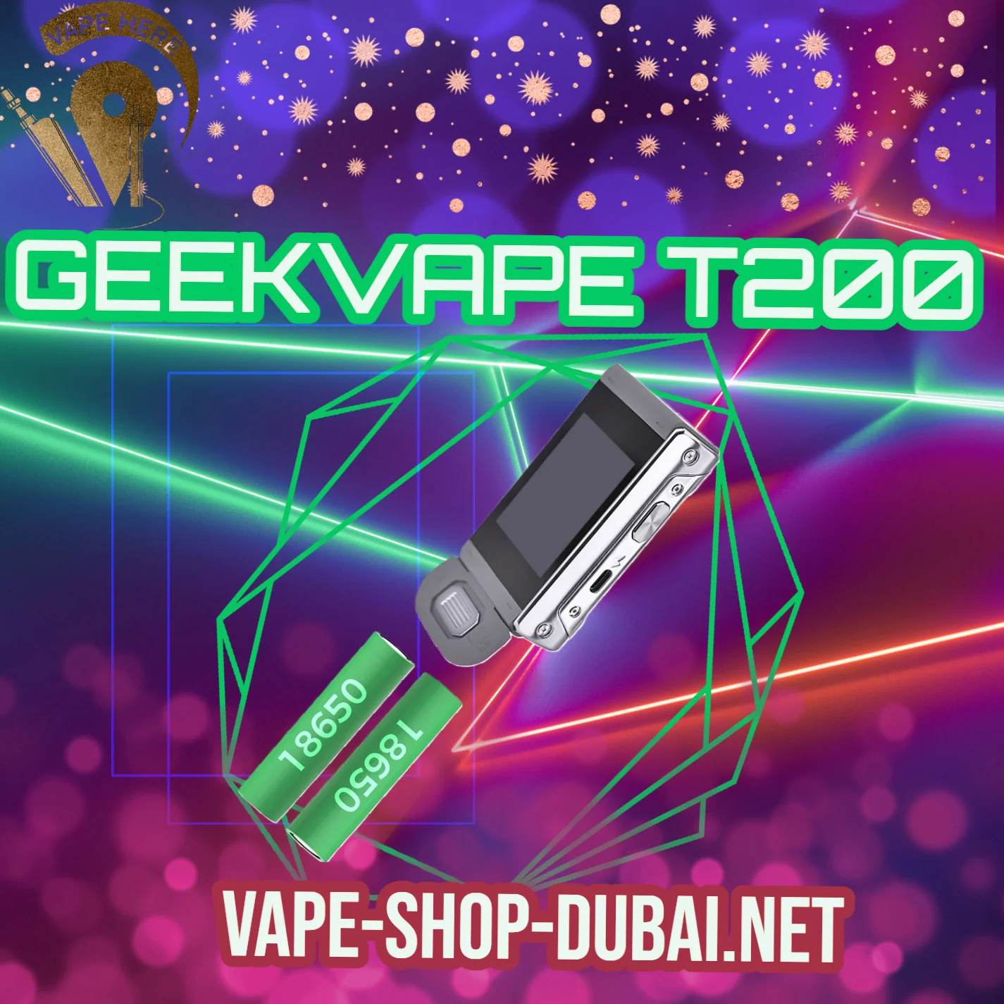 GEEKVAPE T200 (Aegis Touch) STARTER KIT 200W - Image 7