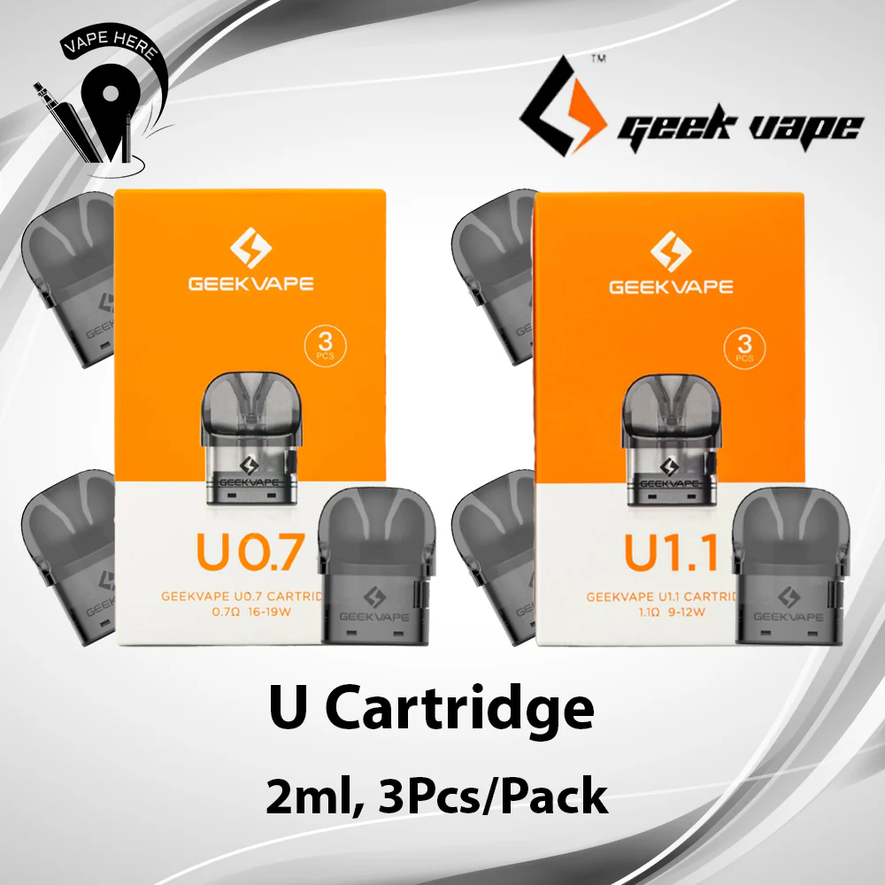 GEEKVAPE U Cartridge Pod 3pcs/pack 2ml