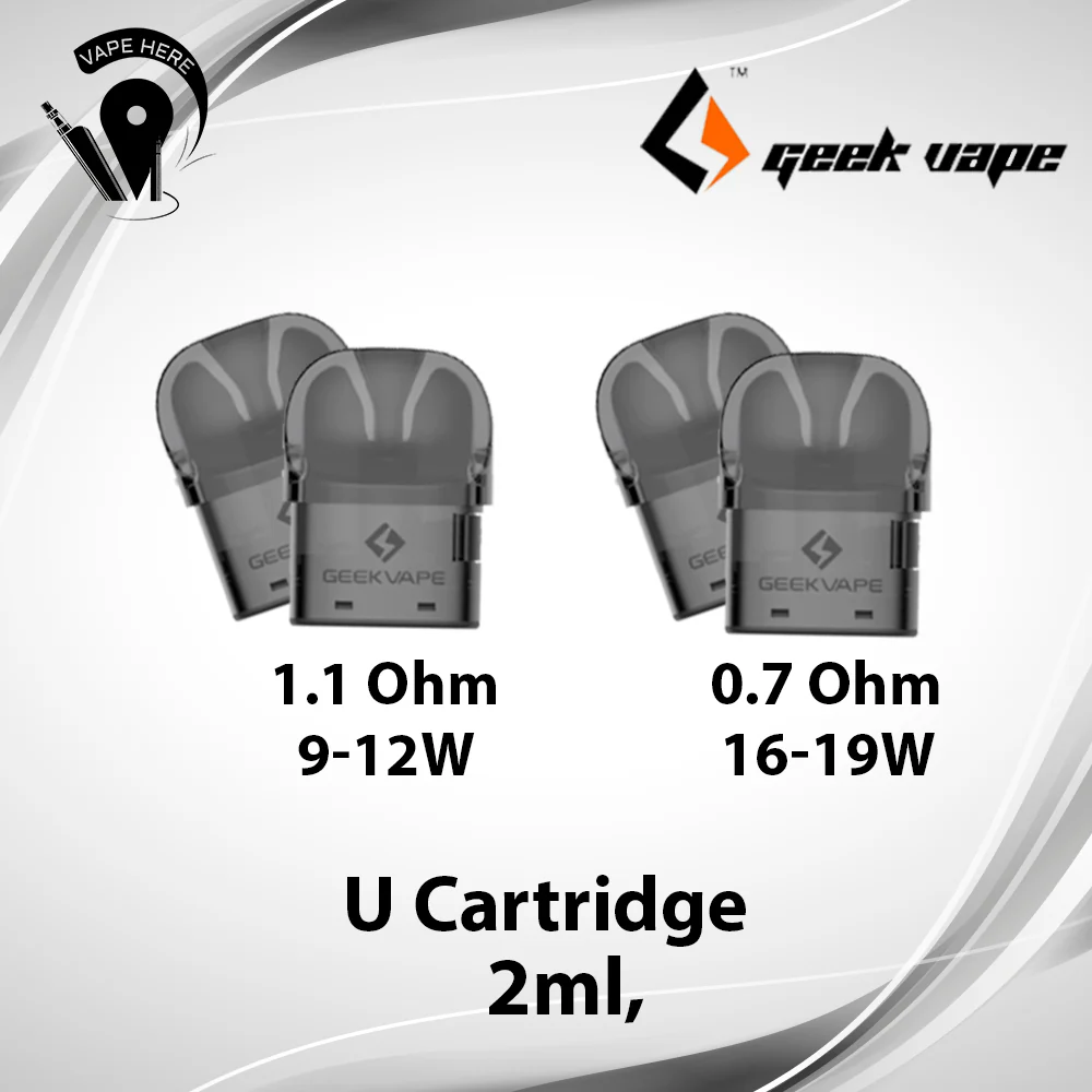 GEEKVAPE U Cartridge Pod 3pcs/pack 2ml - Image 2