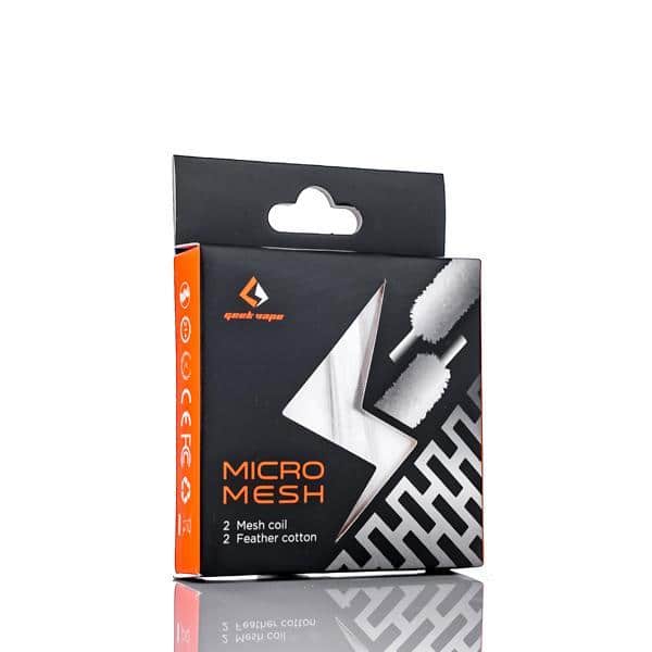 GEEKVAPE ZEUS X MICRO MESH RTA COTTON AND MESH COIL SET (0.2ohm & 0.17 ohm) - Image 3