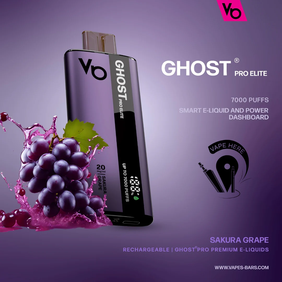 Ghost Pro Elite 7000 Puffs 20mg Disposable Vape - Image 12