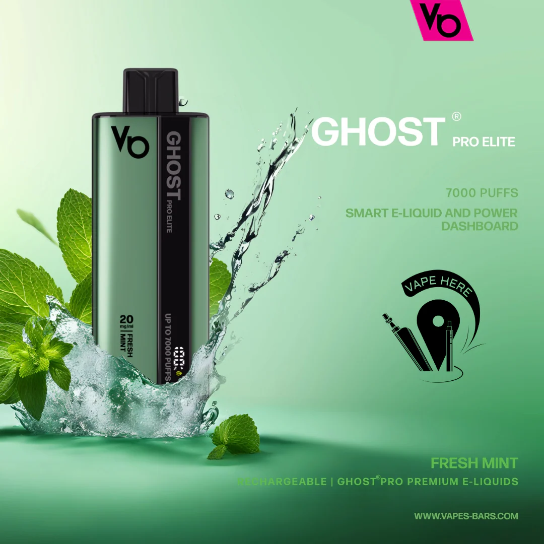 Ghost Pro Elite 7000 Puffs 20mg Disposable Vape - Image 5