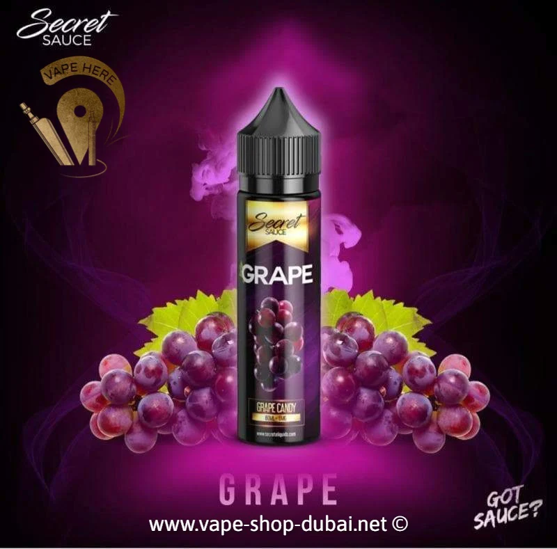 Grape Candy 60ml E Liquid by Secret Sauce