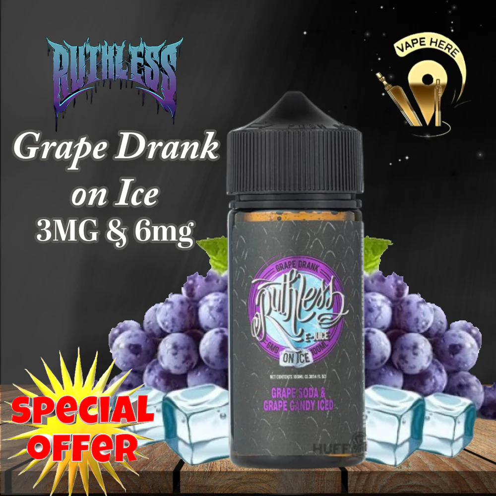 Ruthless Grape Drank on Ice Juice , 60ml - Image 2