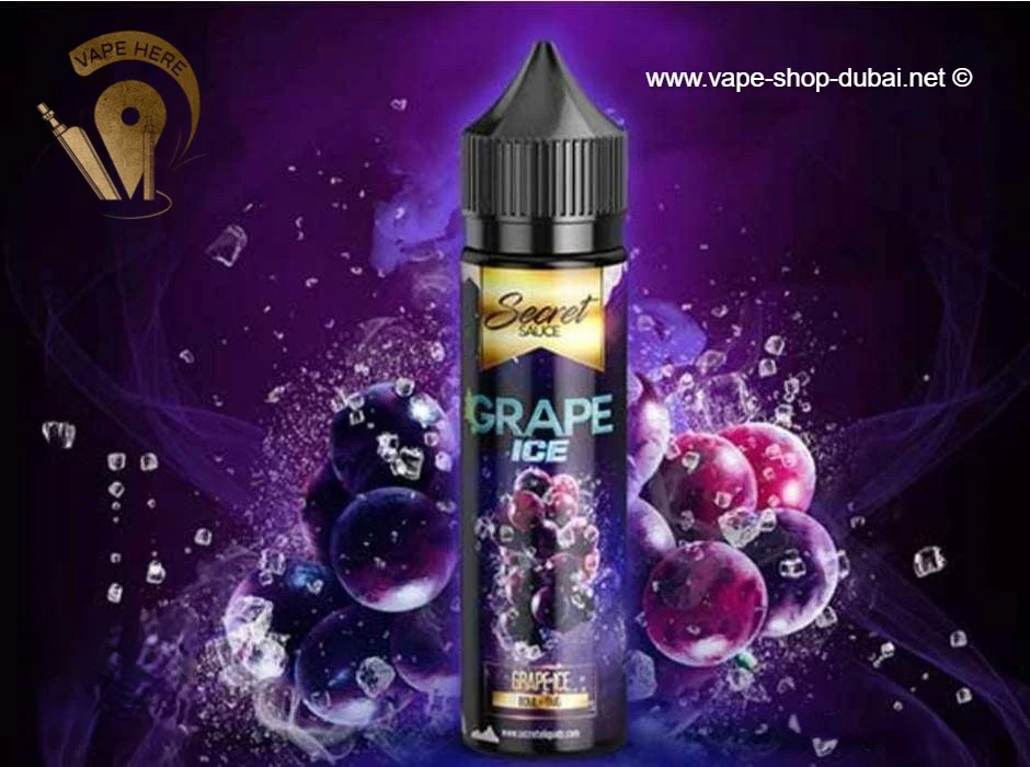 Grape Ice 60ml Eliquid - Secret Sauce