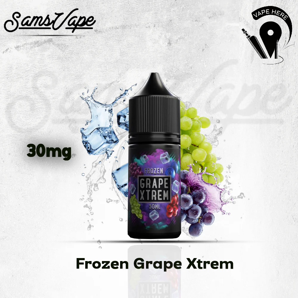 Grape Xtrem Frozen Saltnic by Sam Vapes - Image 3