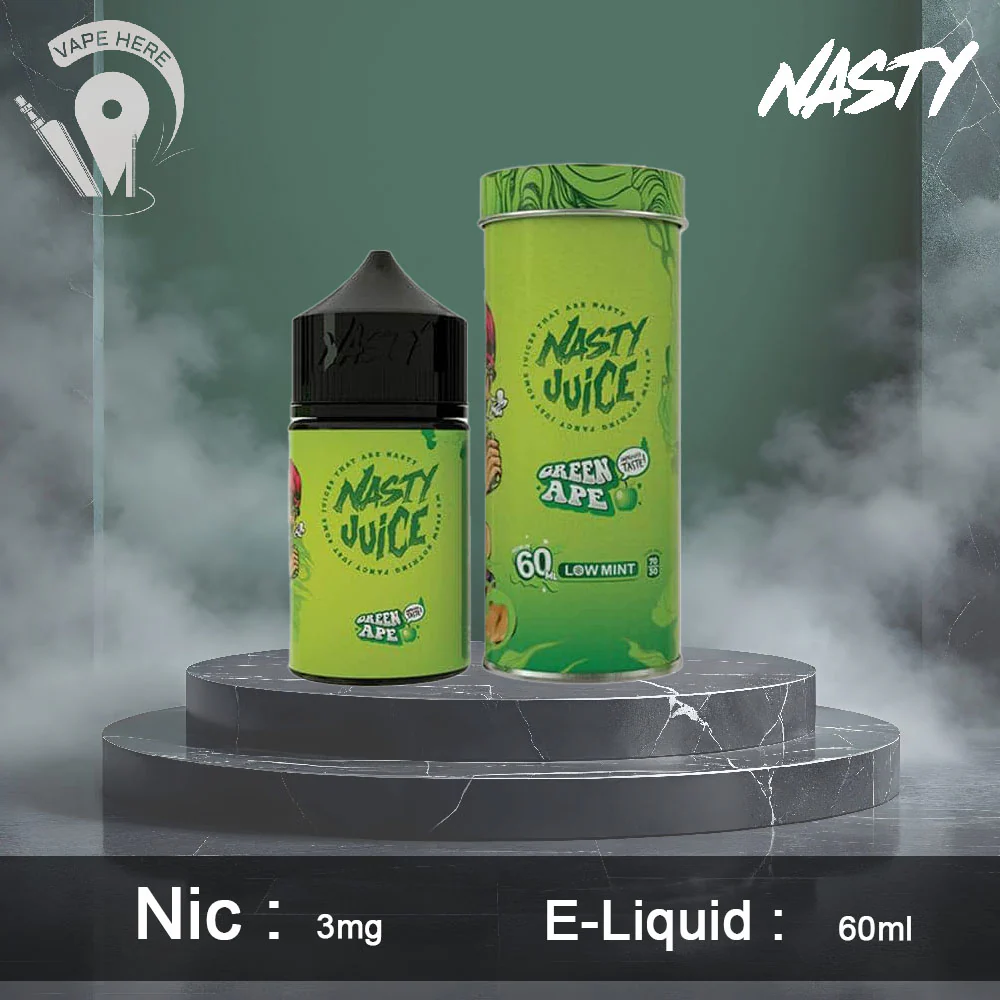 Green Apple - Nasty E-Liquids 60ml