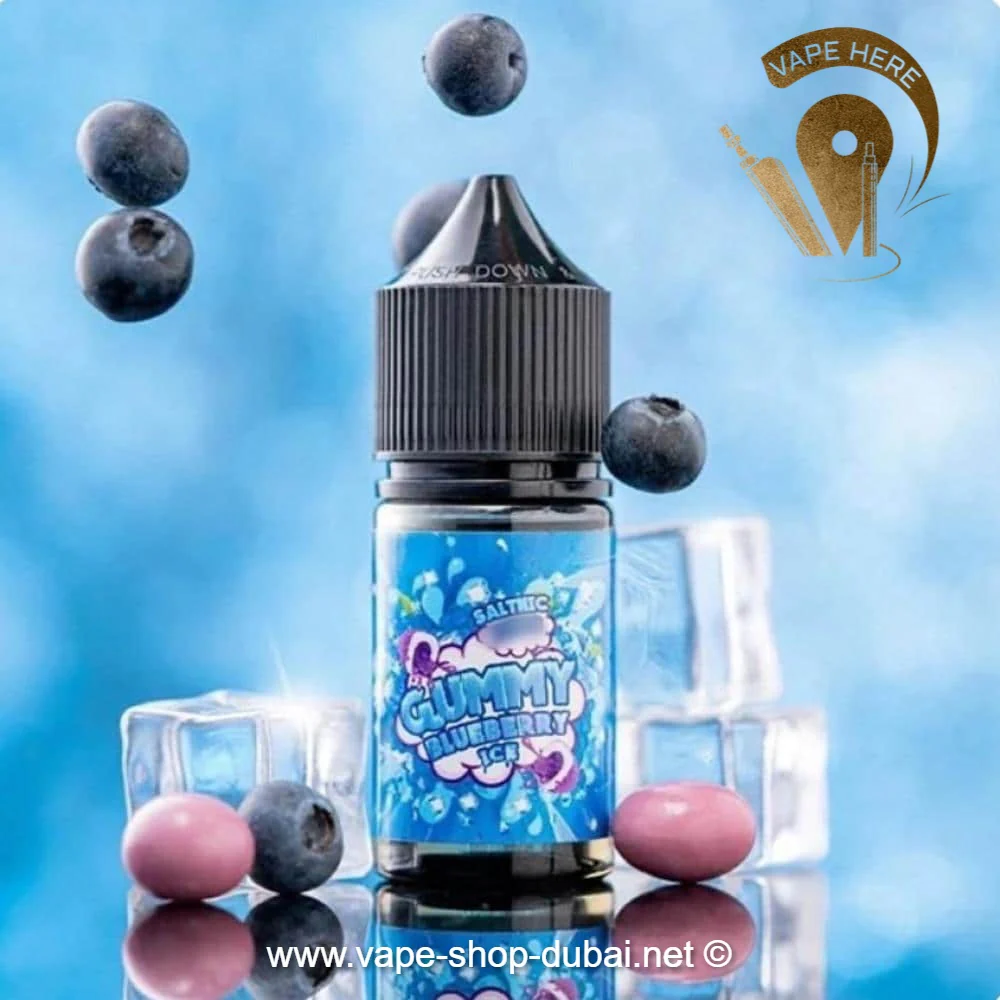 Gummy Blueberry Ice 30ml Saltnic by Gummy Eliquid