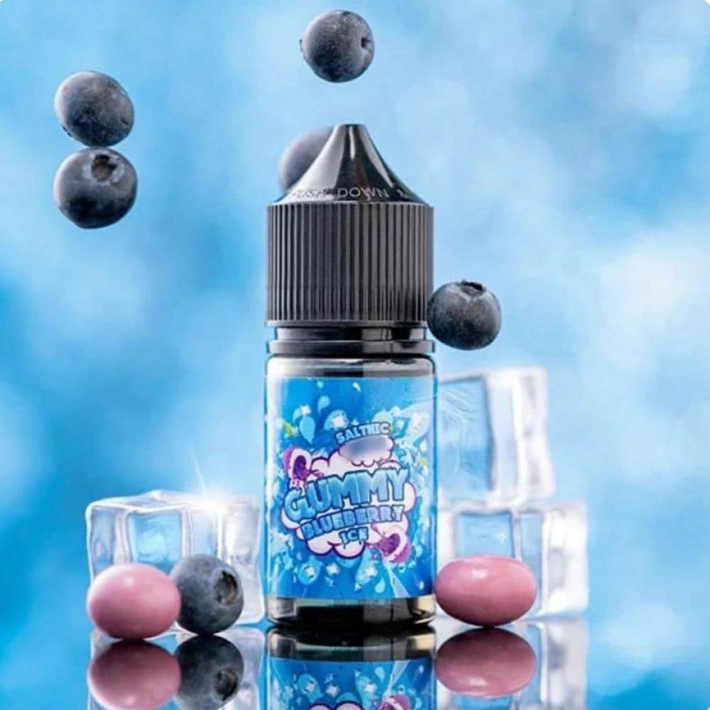 Gummy Blueberry Ice 30ml Saltnic by Gummy Eliquid - Image 2