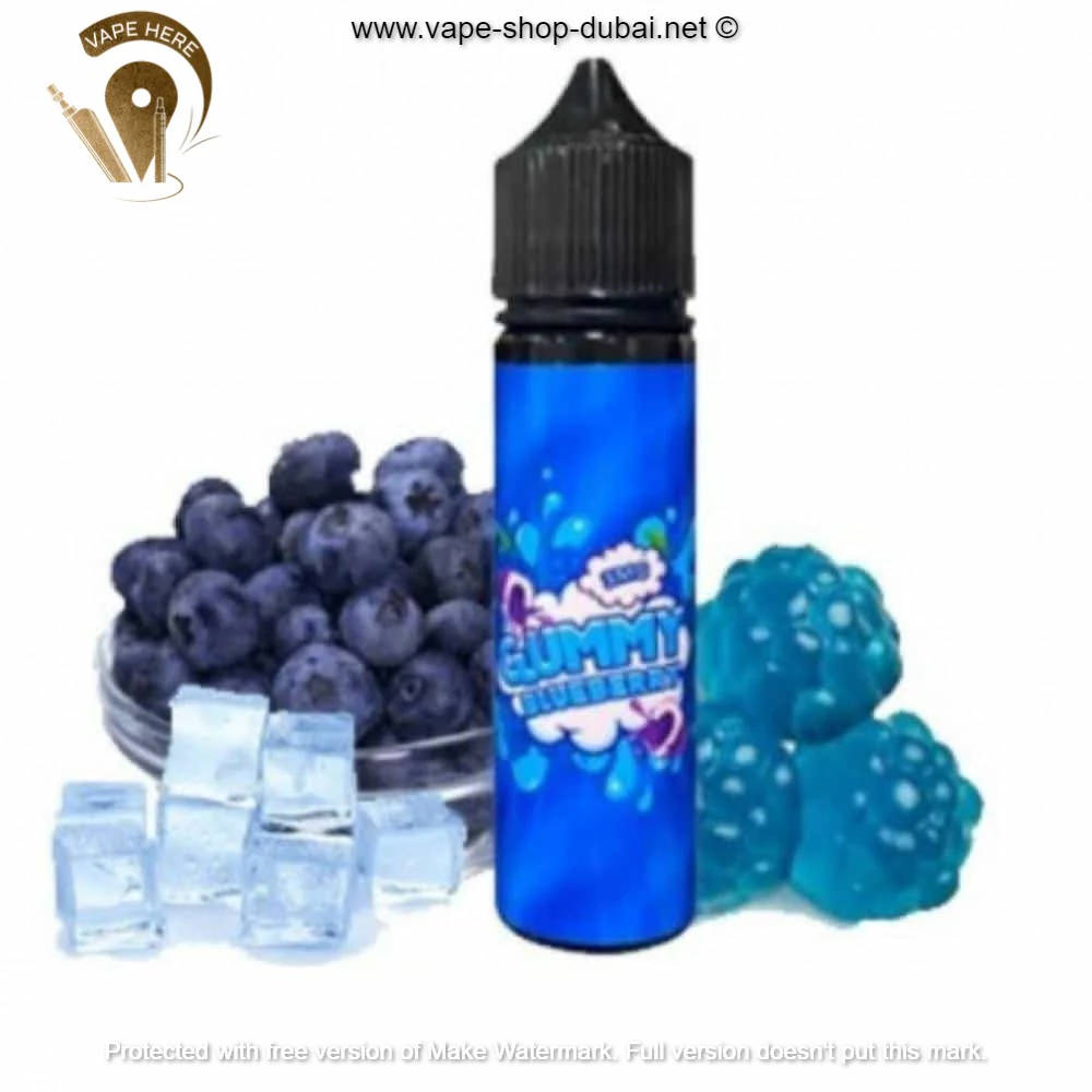 Gummy Blueberry Ice 60ml E Liquid by Gummy Eliquid - Image 2