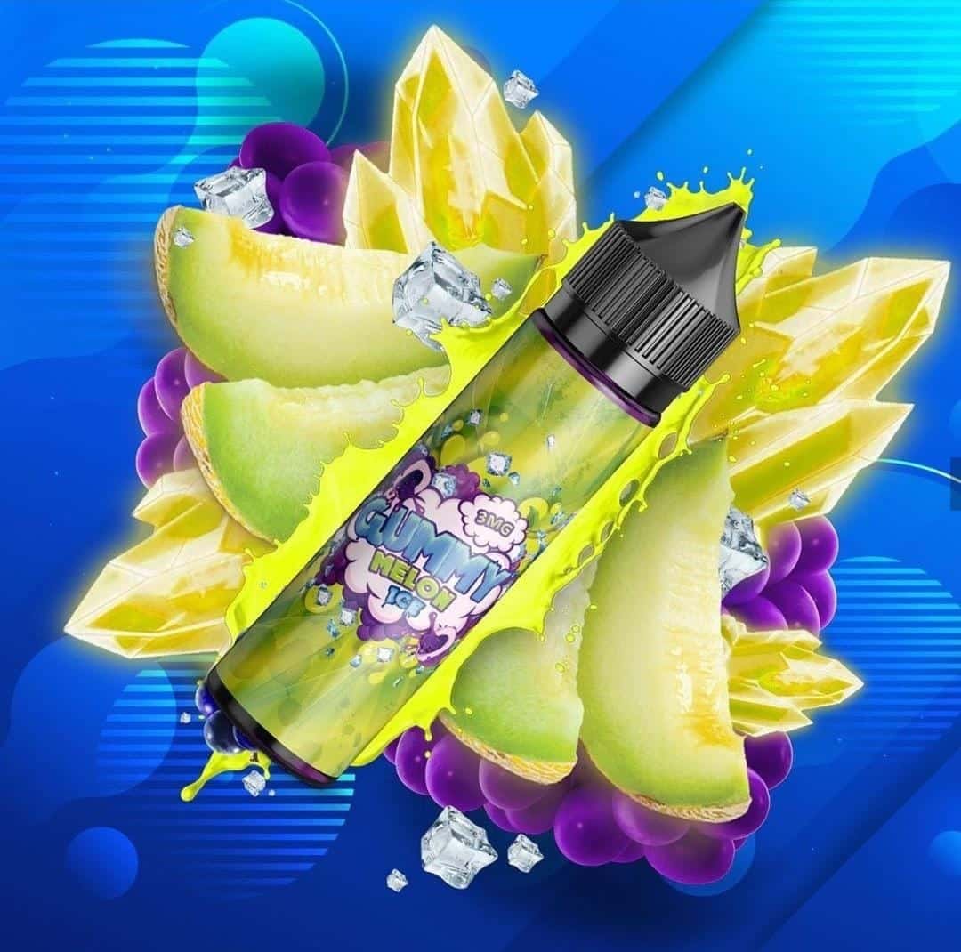Gummy Melon Ice 30ml Saltnic by Gummy Eliquid - Image 3