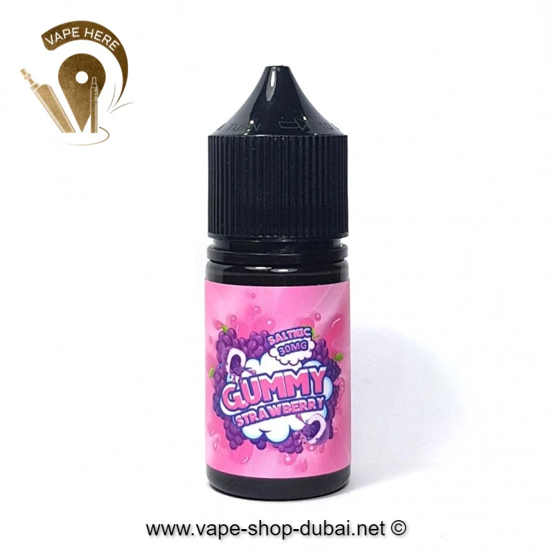 Gummy Strawberry 30ml Saltnic by Gummy Eliquid