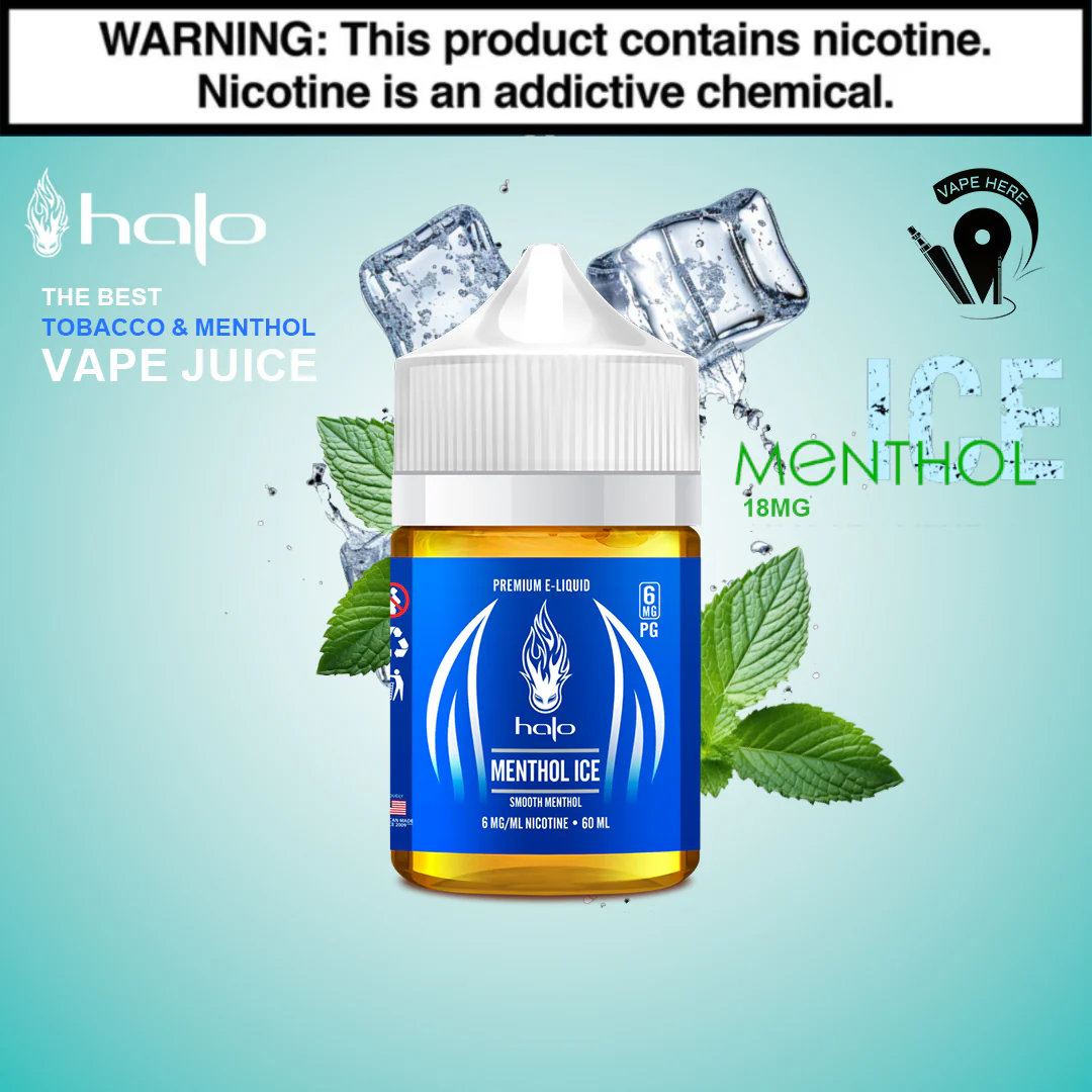 Halo Menthol Ice - E Liquid - Image 6