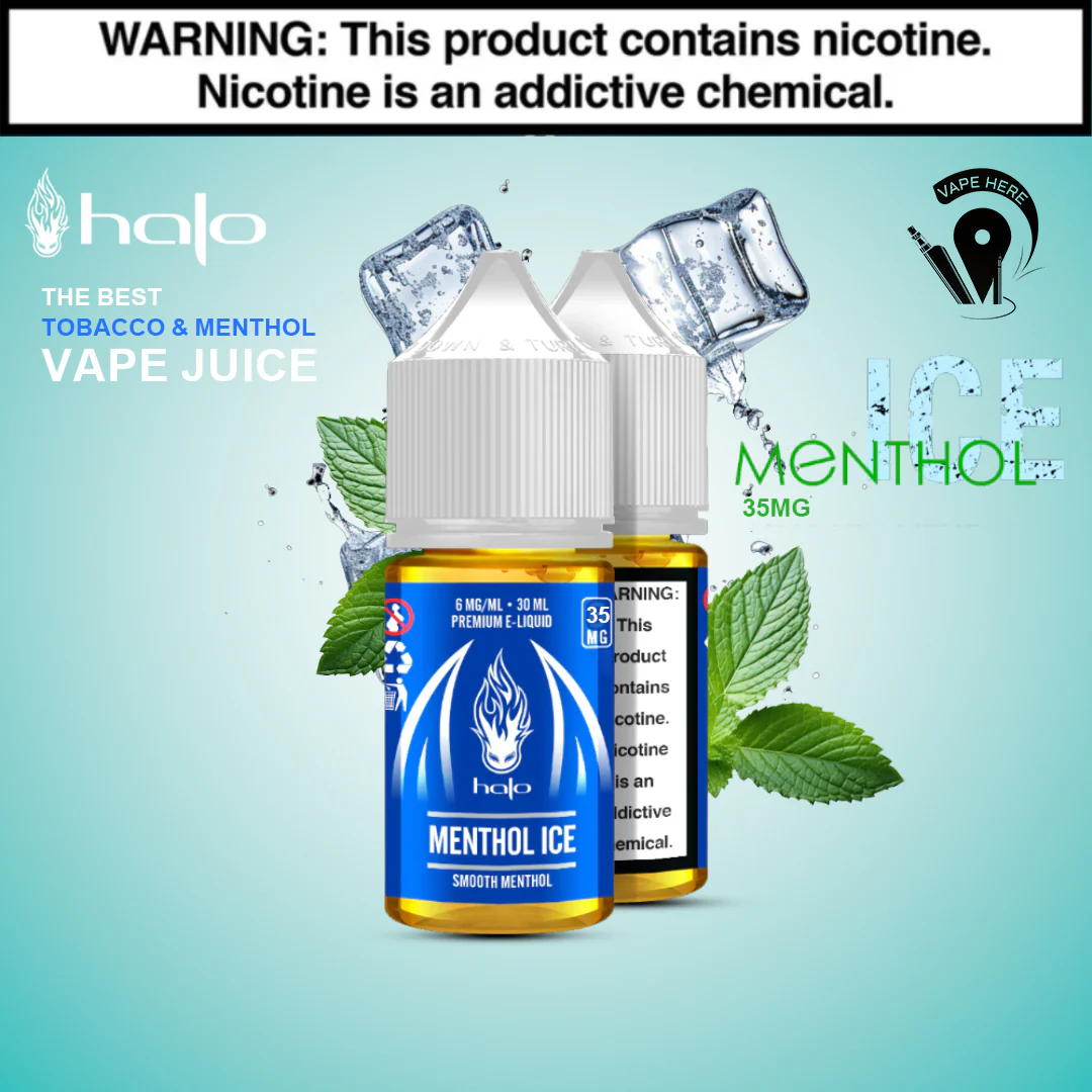 Halo Menthol Ice - 30ml SaltNic - Image 3