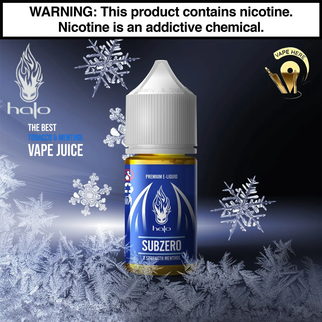 Halo Subzero Menthol - 30ml SaltNic