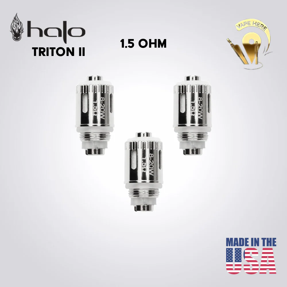 Halo Triton II Coils - Replacement Coils 1.5 ohm Vape Pen Coils - Image 2
