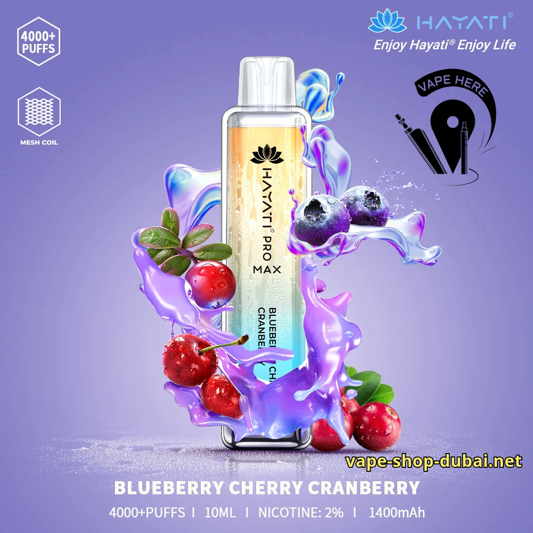 HAYATI PRO MAX 4000 Puffs 20mg Disposable Vape - Image 5