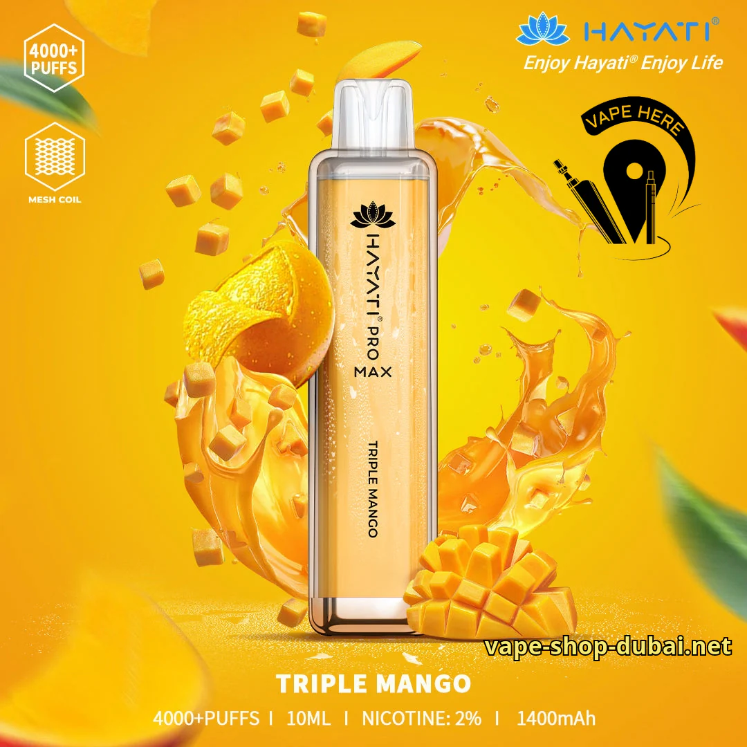 HAYATI PRO MAX 4000 Puffs 20mg Disposable Vape - Image 9