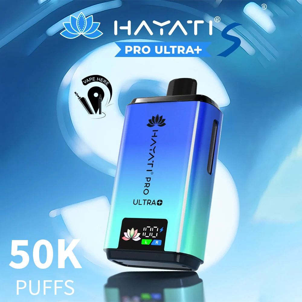HAYATI PRO ULTRA+ S 50K Puffs Disposable Vape 20mg