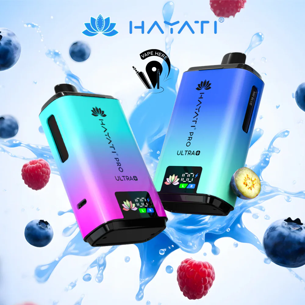 HAYATI PRO ULTRA+ S 50K Puffs Disposable Vape 20mg - Image 2