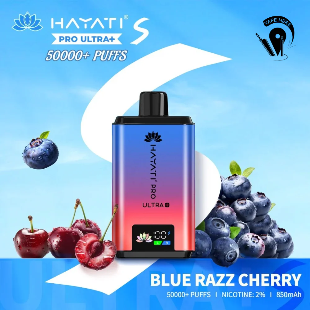 HAYATI PRO ULTRA+ S 50K Puffs Disposable Vape 20mg - Image 3