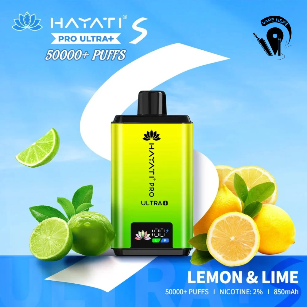 HAYATI PRO ULTRA+ S 50K Puffs Disposable Vape 20mg - Image 7