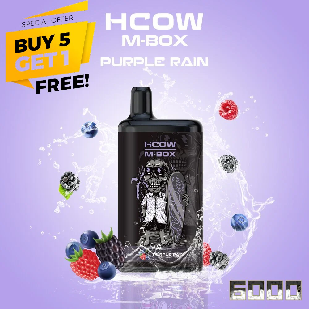 HCOW M-Box Disposable Vape 6000 Puffs - Image 4