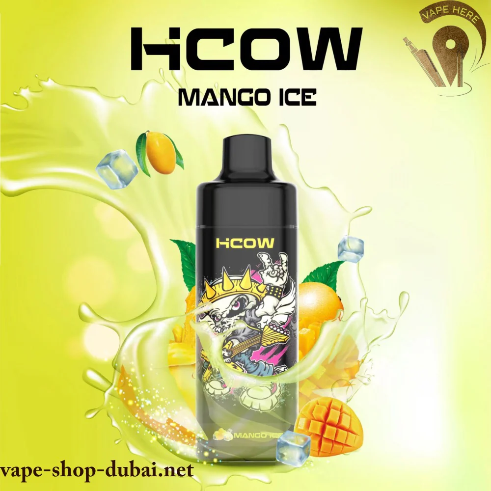 HCOW RF10000 Disposable Vape 10K Puffs - Refillable Tank - Image 10