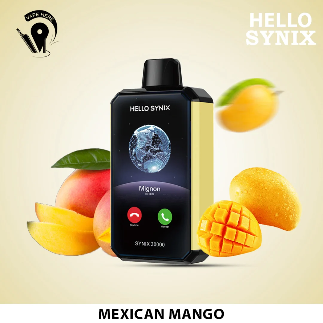 HELLO SYNIX 30000 PUFFS SMART PHONE DISPOSABLE VAPE AI CHAT & DISPLAY - Image 10