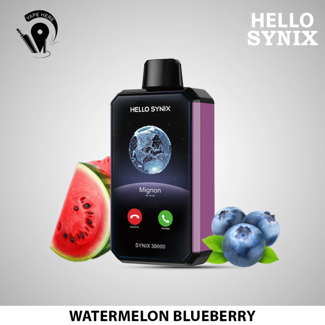 HELLO SYNIX 30000 PUFFS SMART PHONE DISPOSABLE VAPE AI CHAT & DISPLAY - Image 15