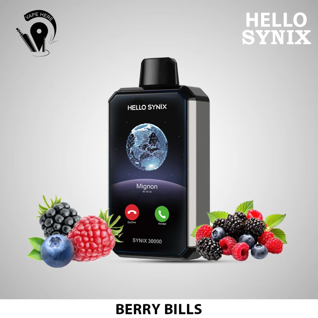 HELLO SYNIX 30000 PUFFS SMART PHONE DISPOSABLE VAPE AI CHAT & DISPLAY - Image 18
