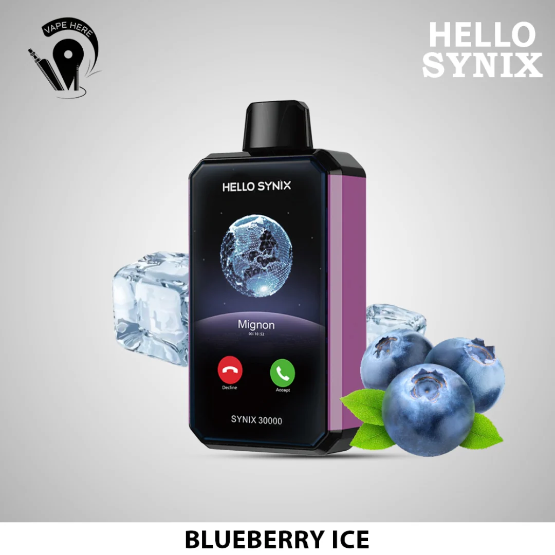 HELLO SYNIX 30000 PUFFS SMART PHONE DISPOSABLE VAPE AI CHAT & DISPLAY - Image 19