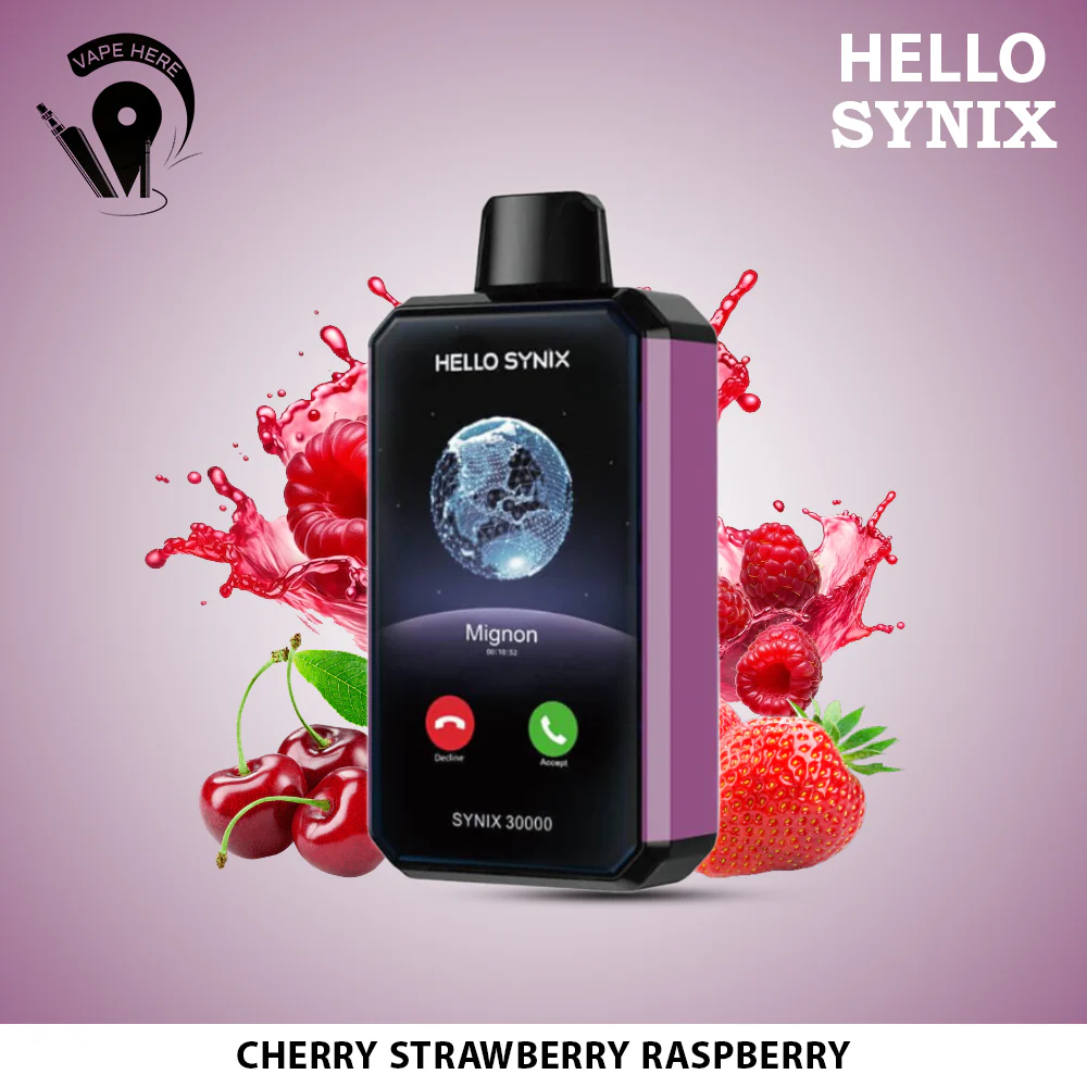 HELLO SYNIX 30000 PUFFS SMART PHONE DISPOSABLE VAPE AI CHAT & DISPLAY - Image 21