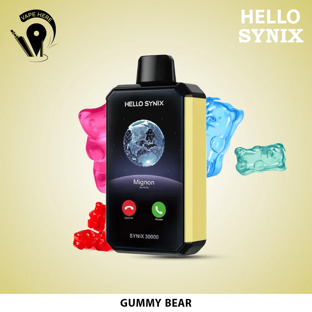 HELLO SYNIX 30000 PUFFS SMART PHONE DISPOSABLE VAPE AI CHAT & DISPLAY - Image 26