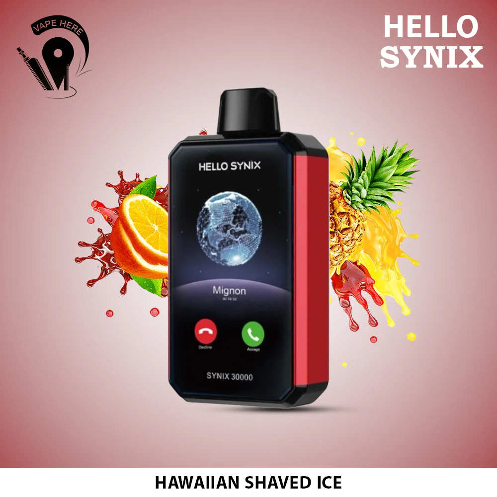 HELLO SYNIX 30000 PUFFS SMART PHONE DISPOSABLE VAPE AI CHAT & DISPLAY - Image 27