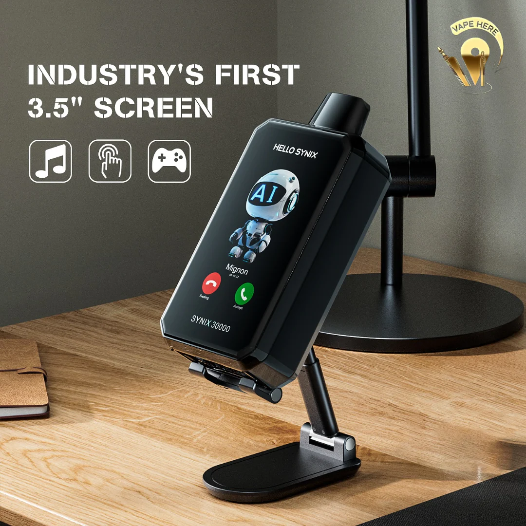 HELLO SYNIX 30000 PUFFS SMART PHONE DISPOSABLE VAPE AI CHAT & DISPLAY - Image 4