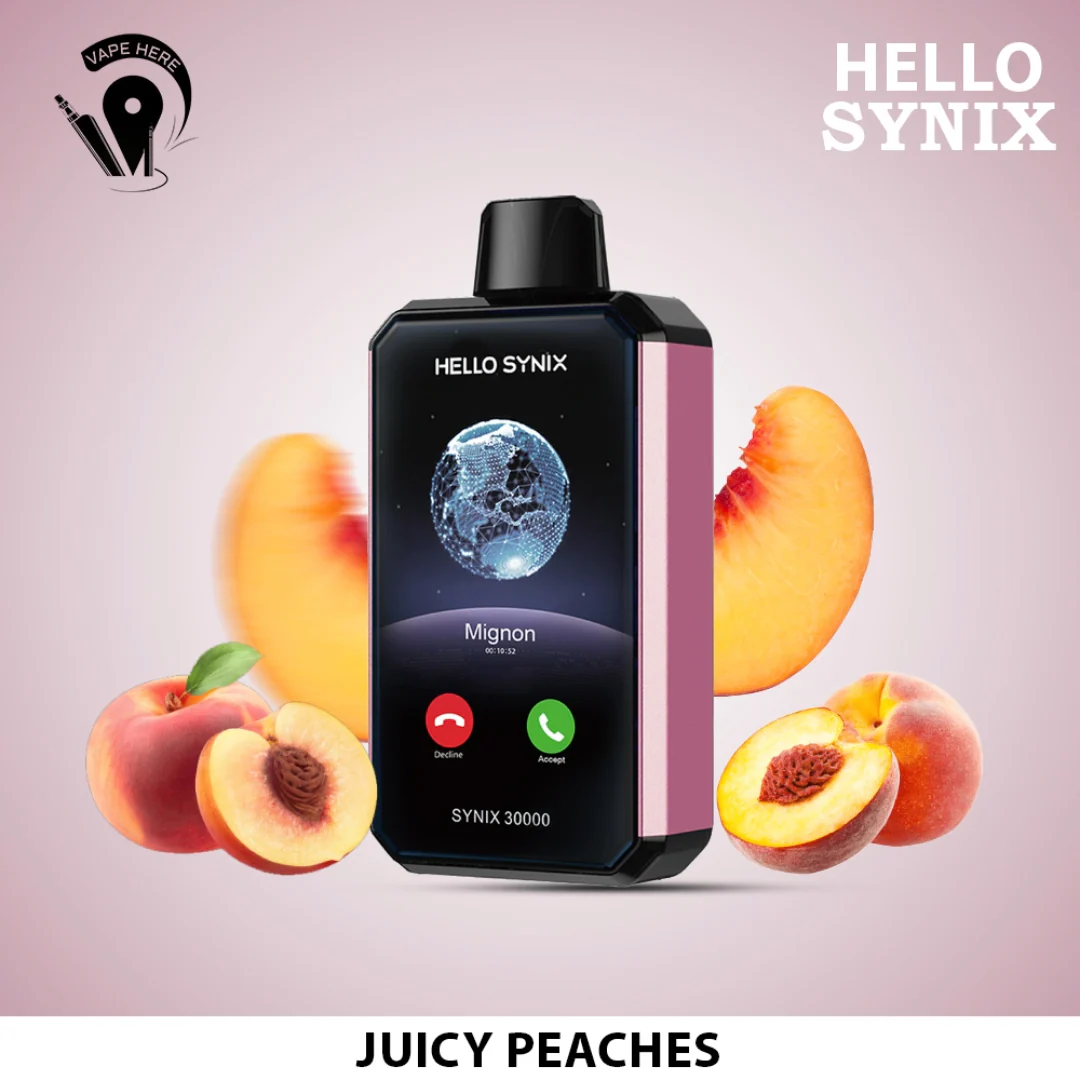 HELLO SYNIX 30000 PUFFS SMART PHONE DISPOSABLE VAPE AI CHAT & DISPLAY - Image 7