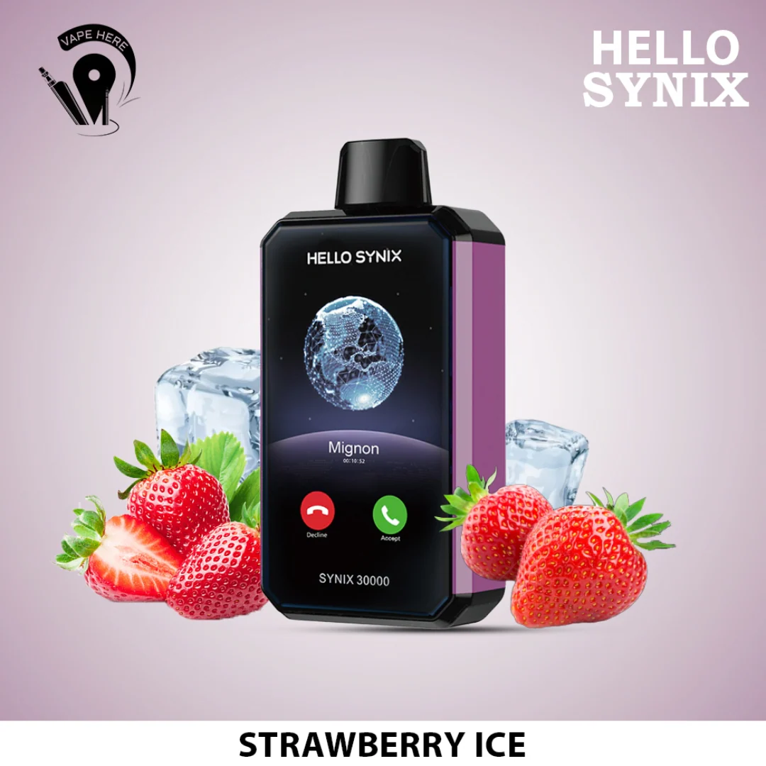 HELLO SYNIX 30000 PUFFS SMART PHONE DISPOSABLE VAPE AI CHAT & DISPLAY - Image 9