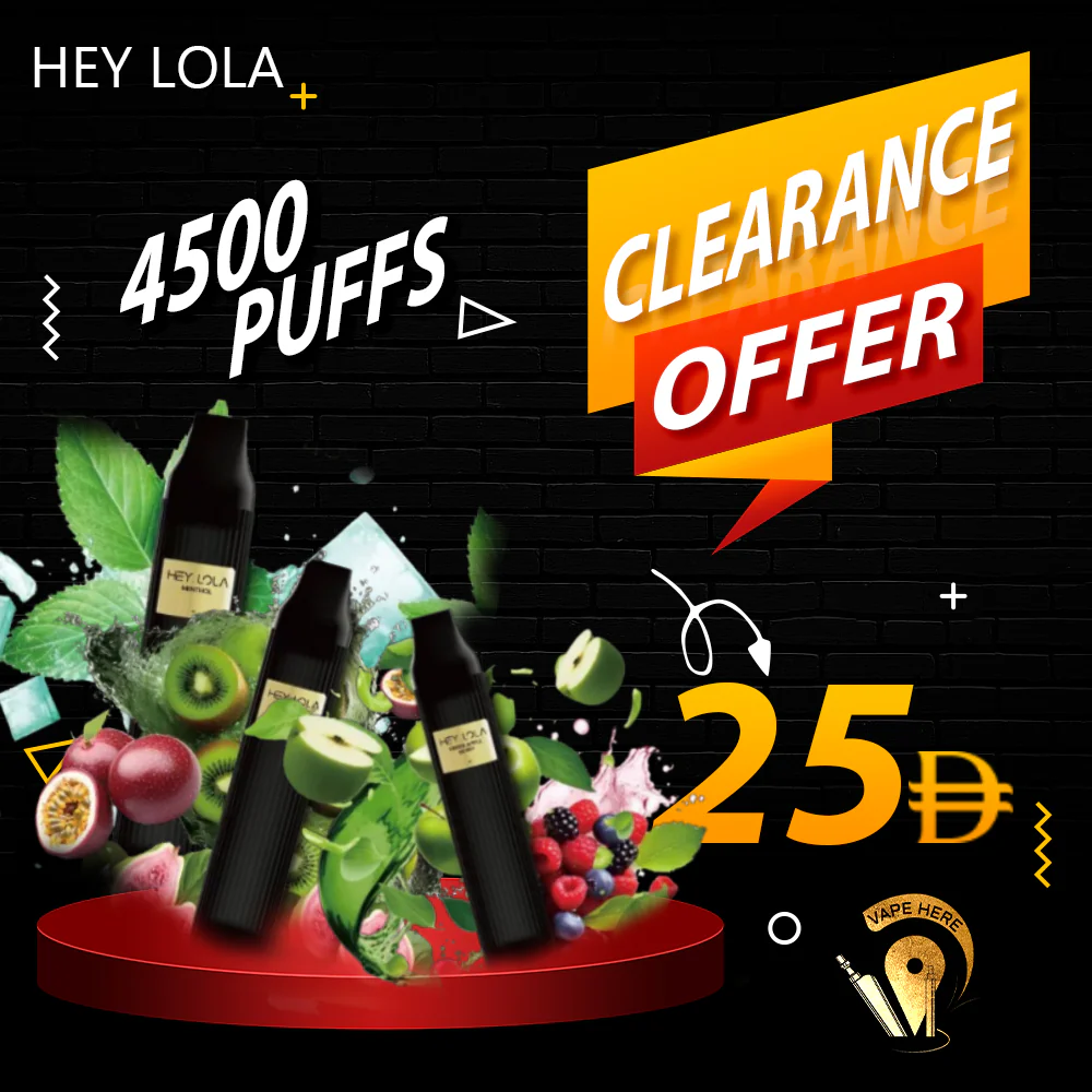 HEY LOLA 4500 PUFFS DISPOSABLE VAPE - Image 2
