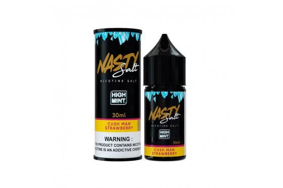 High Mint Cush Man Strawberry - Nasty SaltNic 30ml - Image 3