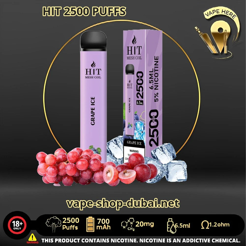 HIT 2500 PUFFS DISPOSABLE VAPE - Image 7