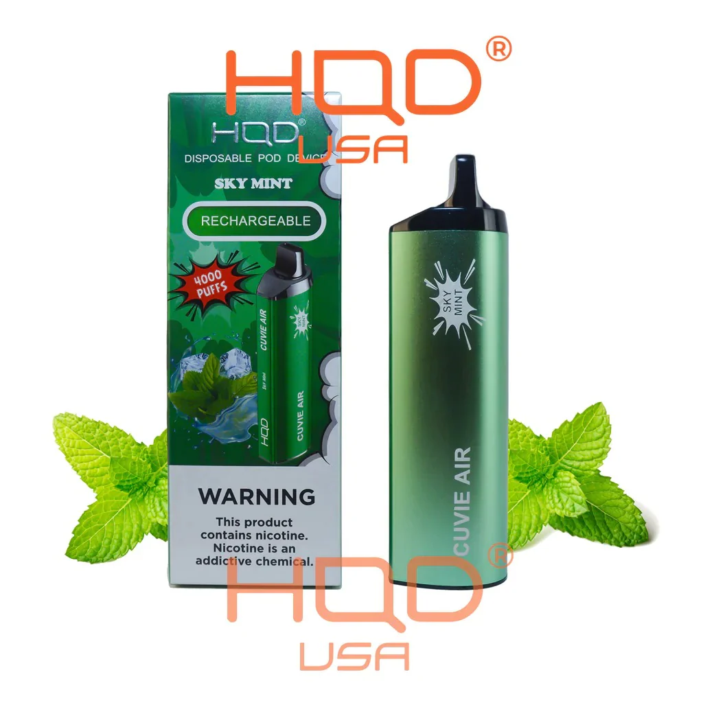 HQD Cuvie Air Disposables Pod Device (4000 Puffs) - Image 18