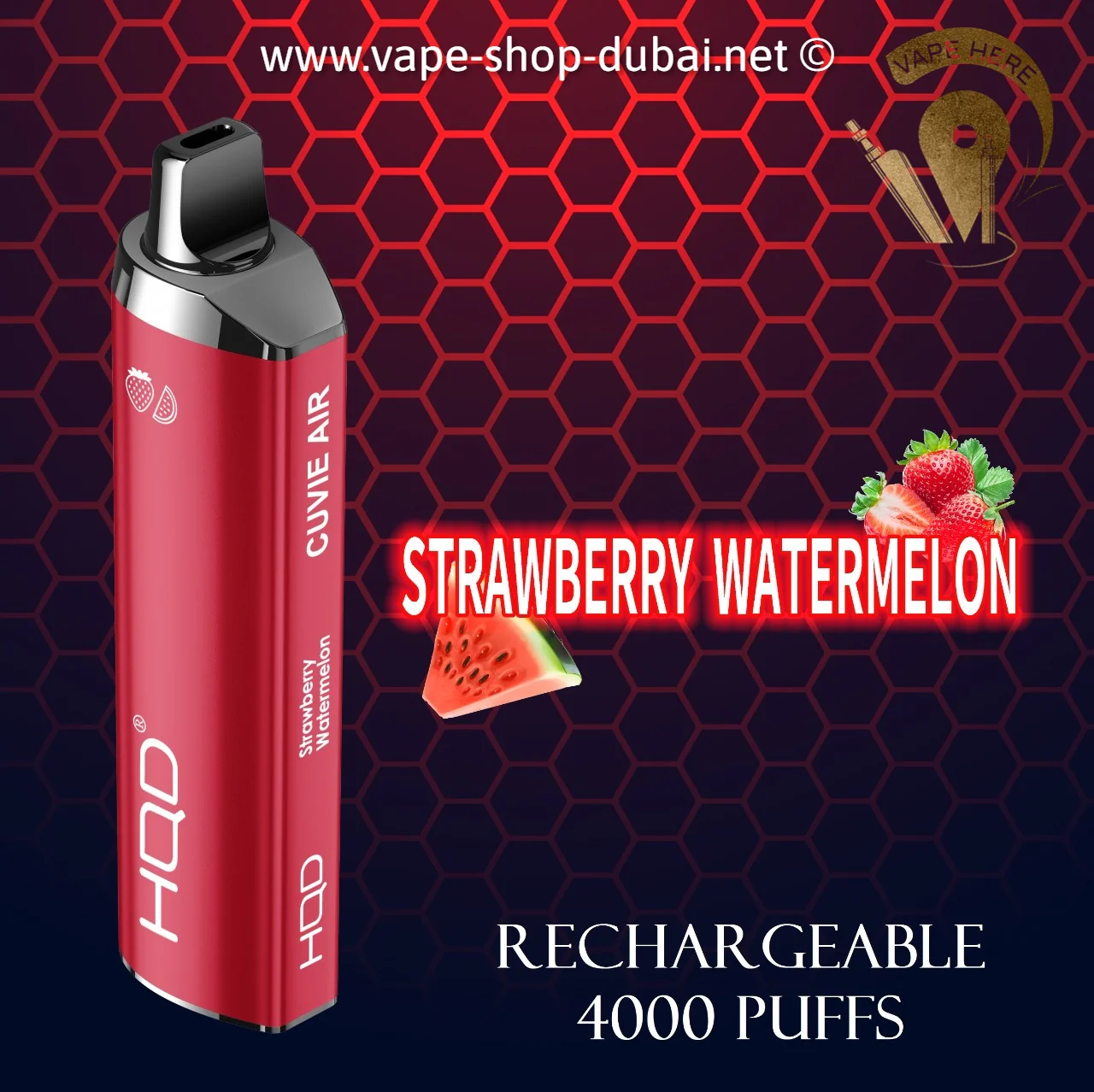 HQD Cuvie Air Disposables Pod Device (4000 Puffs) - Image 3