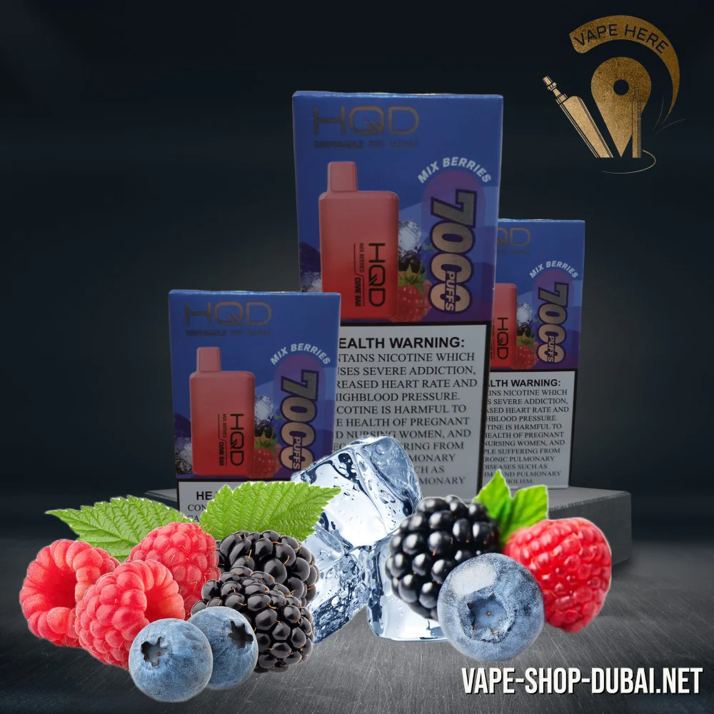 HQD Cuvie BAR Disposable 7000 Puffs - Image 4