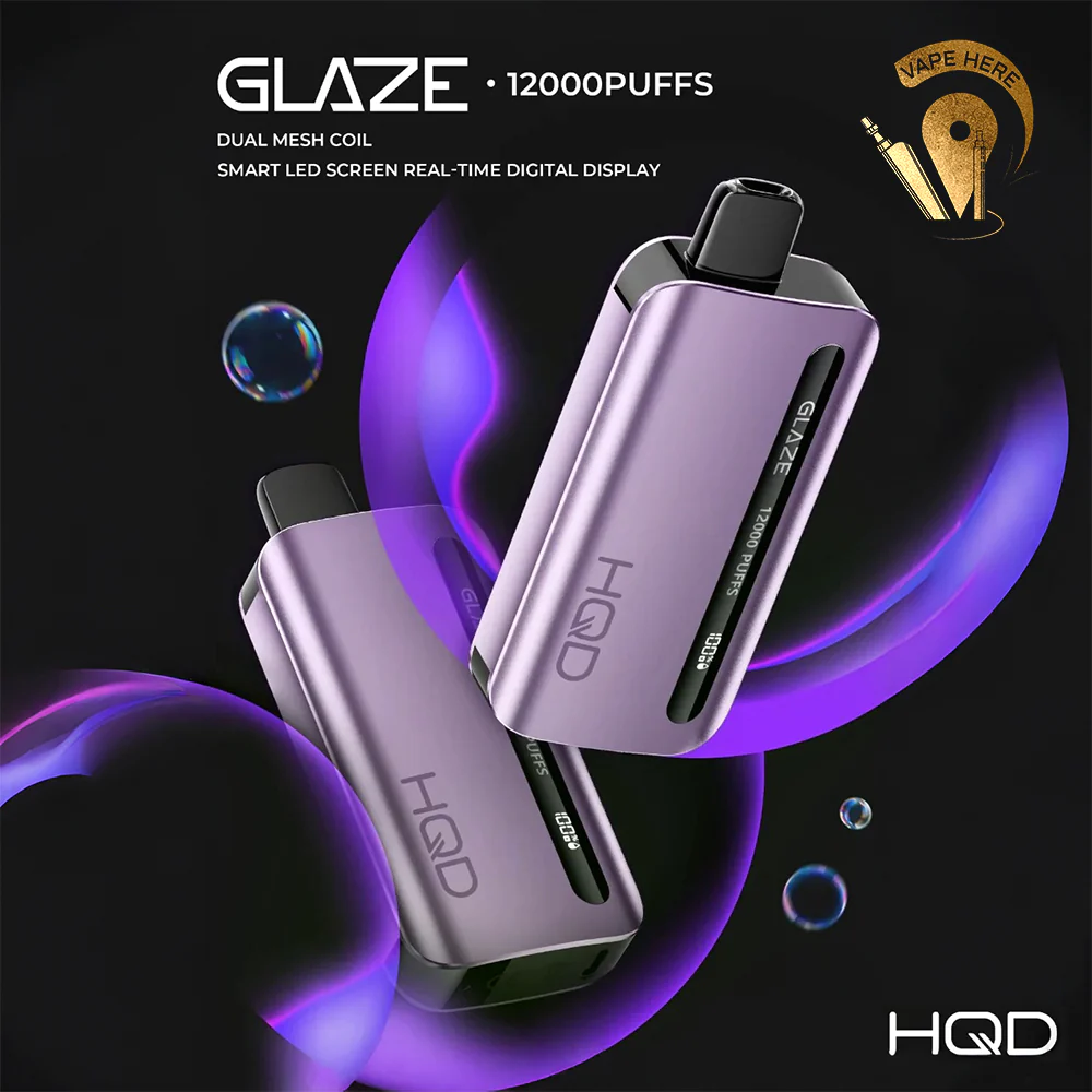 HQD CUVIE GLAZE 12000 PUFFS DISPOSABLE VAPE
