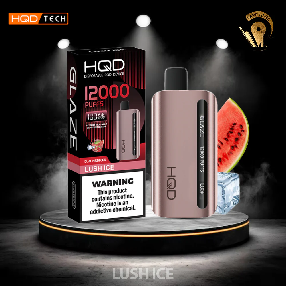 HQD CUVIE GLAZE 12000 PUFFS DISPOSABLE VAPE - Image 10