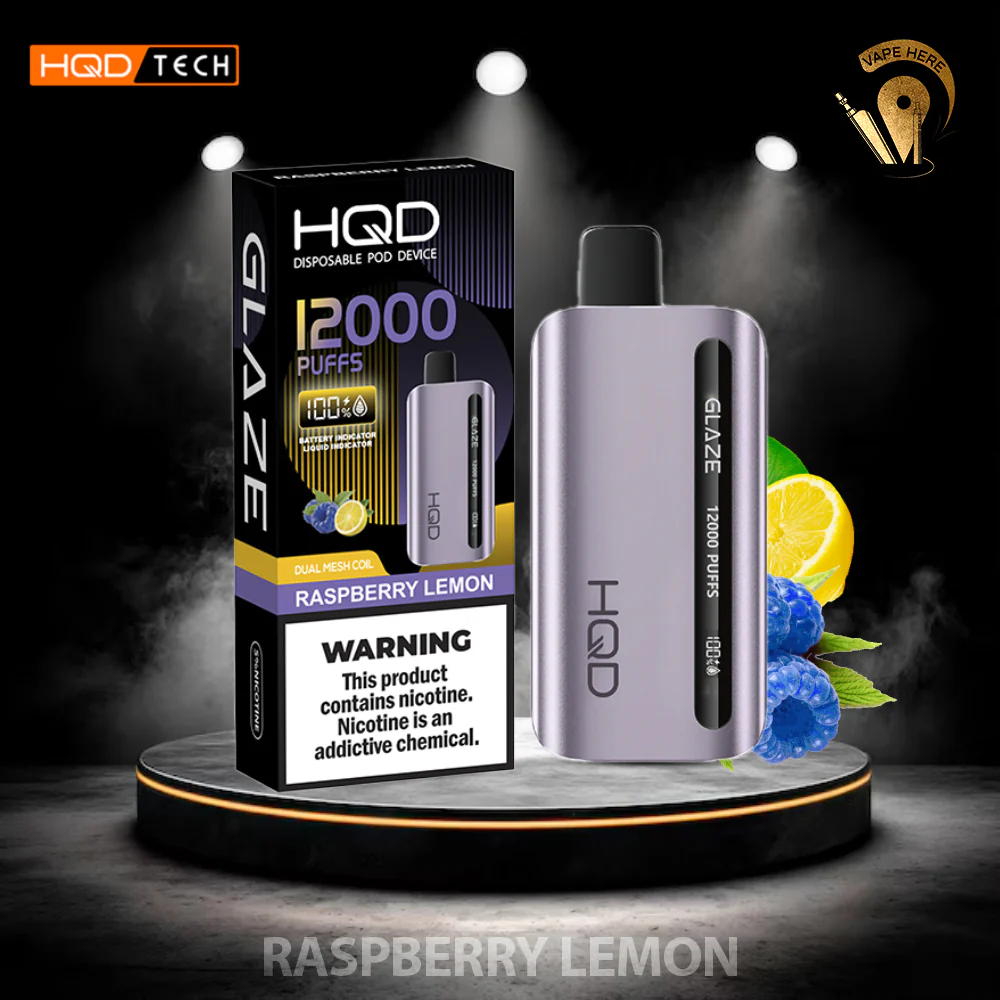 HQD CUVIE GLAZE 12000 PUFFS DISPOSABLE VAPE - Image 12
