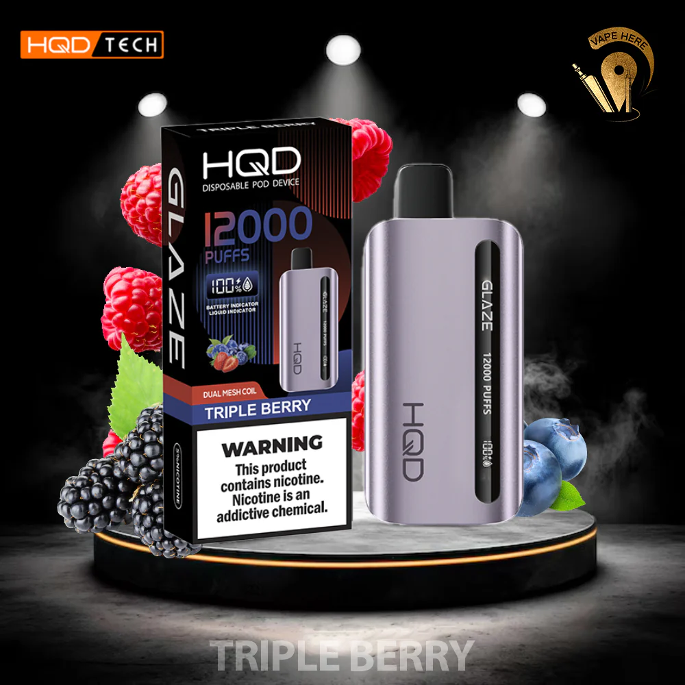 HQD CUVIE GLAZE 12000 PUFFS DISPOSABLE VAPE - Image 17
