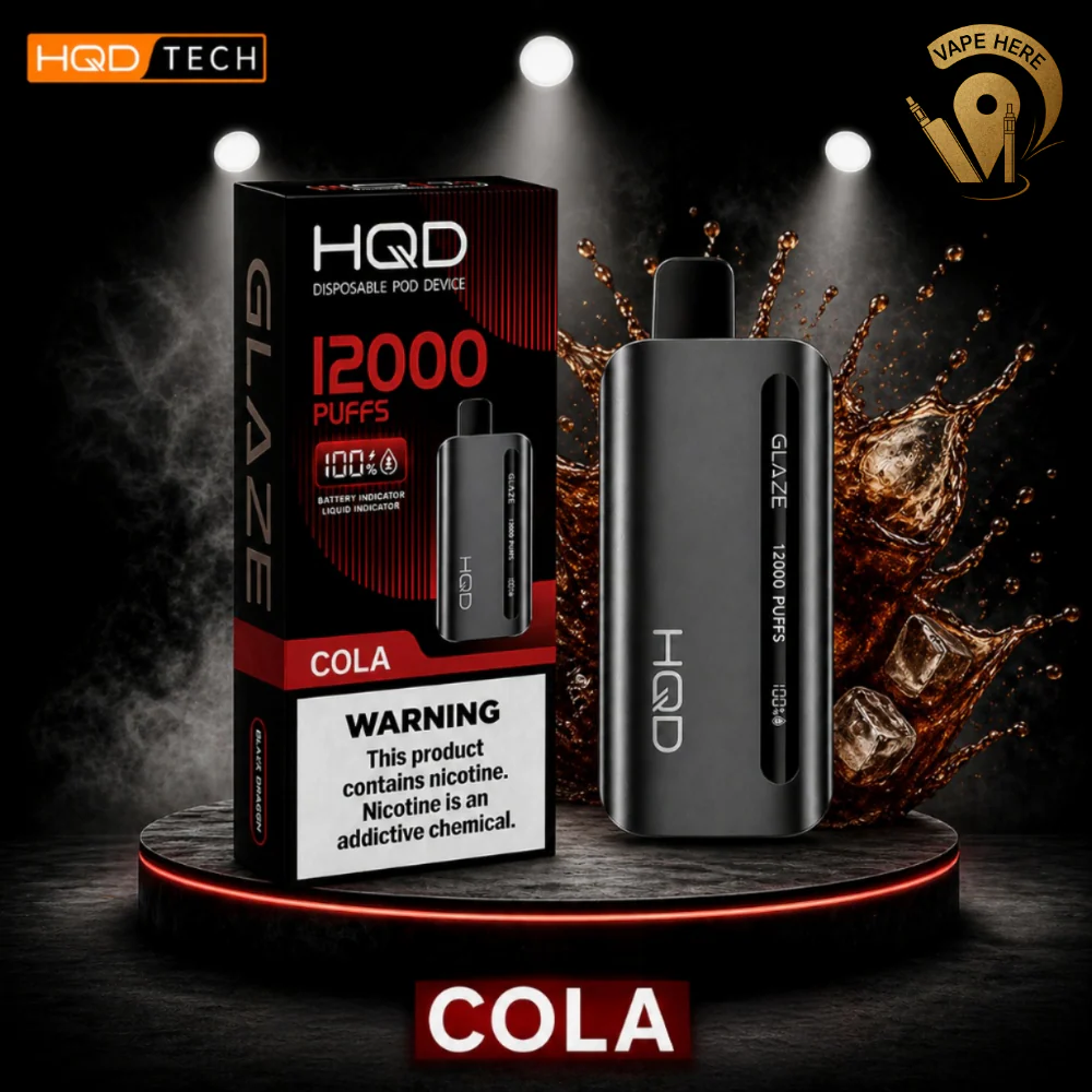 HQD CUVIE GLAZE 12000 PUFFS DISPOSABLE VAPE - Image 19