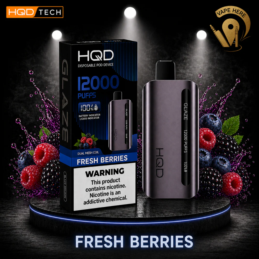 HQD CUVIE GLAZE 12000 PUFFS DISPOSABLE VAPE - Image 21